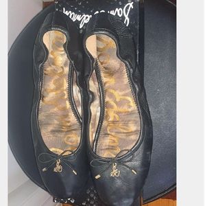 Sam Edelman Black Ballet Flats